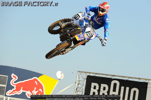 2009-10-03 Franciacorta - Motocross delle Nazioni 0270 Free practice MX1 - Antonio Cairoli - Yamaha 450 ITA